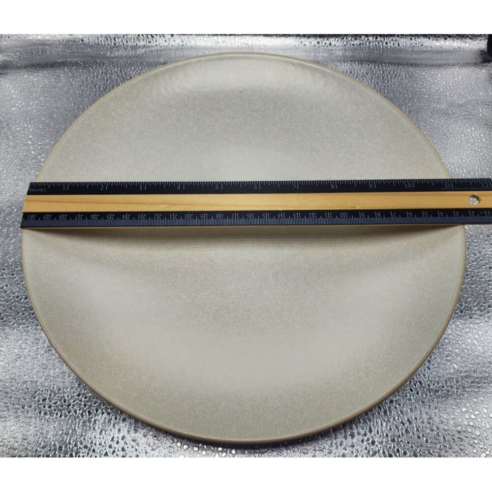 Pottery Barn Mason Stoneware Natural Color Dinner Plates (set of 2) READ!!! - Picture 15 of 15